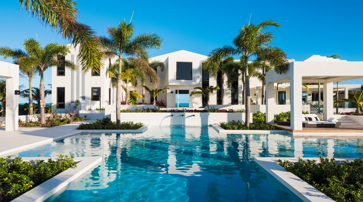 7 Bedrooms, Villa, Vacation Rental, 8 Bathrooms, Listing ID 1527, Long Bay Hills, Turks and Caicos, Caribbean,