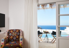 3 Bedrooms, Villa, Vacation Rental, Elia Beach, 4 Bathrooms, Listing ID 1631, Mykonos, South Aegean, Greece, Europe,