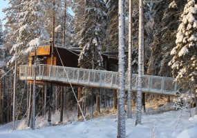 Tree House, Hotel, Edeforsvägen 2A, Listing ID 1740, Harads, Norrbotten County, Sweden, Europe,